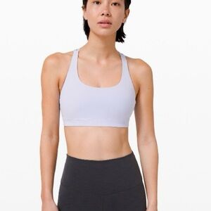 lululemon Energy Bra In Serene Blue Size 6